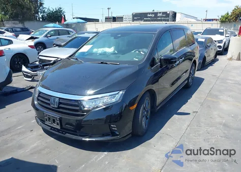 2022 Honda Odyssey Elite from USA, damaged, VIN 5FNRL6H98NB024155